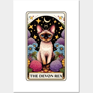 Devon Rex Tarot Card Posters and Art